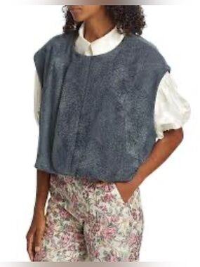 the anOnlyChild Montego Ruched Vest.